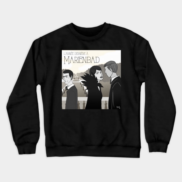 L'Année Dernière à Marienbad Crewneck Sweatshirt by shadi